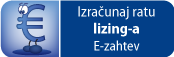 Dugme izracunaj ratu lizinga